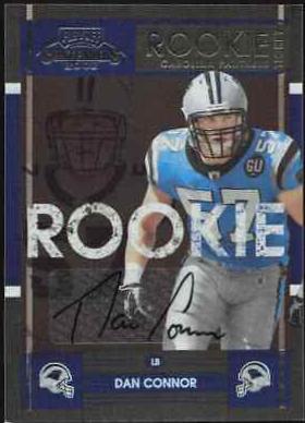 Dan Connor [Autograph] #120 Football Cards 2008 Playoff Contenders