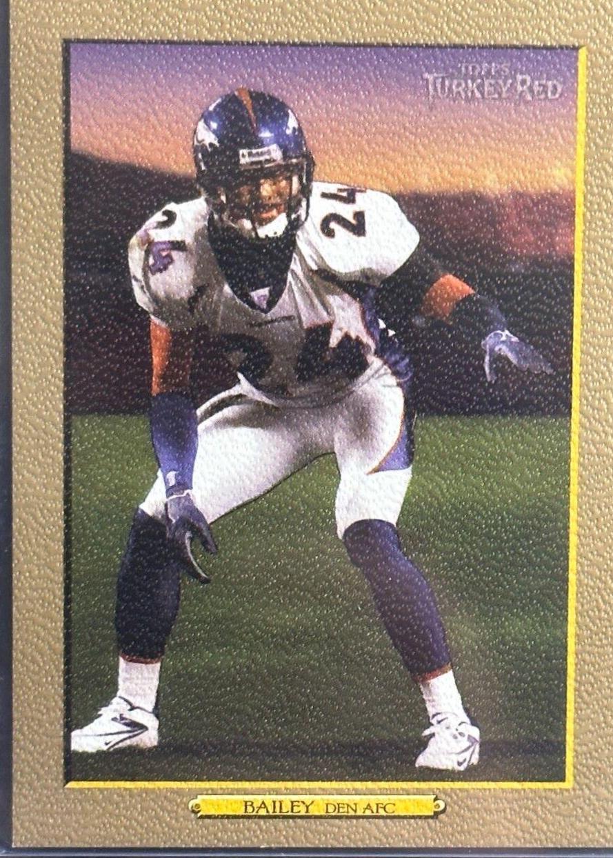 Champ Bailey [Gold] #65 Football Cards 2006 Topps Turkey Red