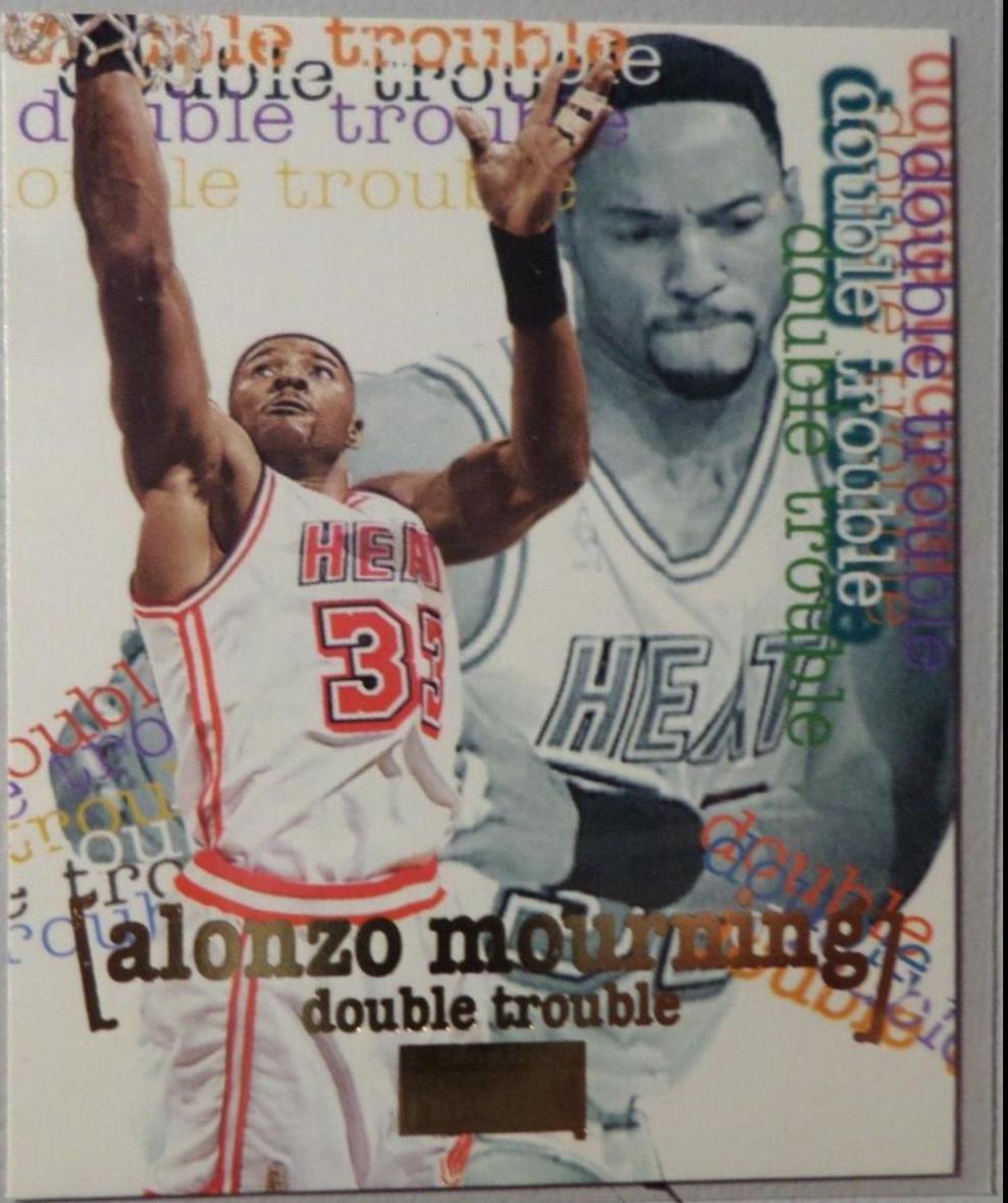 ALONZO MOURNING #272 Basketball Cards 1996 Skybox Premium