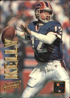 Jim Kelly #QB8 Football Cards 1993 Action Packed Quarterback Club