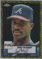 Fred McGriff [Black Gold] #684 Baseball Cards 2021 Topps Chrome Platinum Anniversary Prices