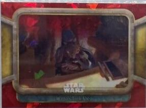 Watto's Junk Shop [Red] #31 Star Wars 2024 Topps Chrome Sapphire