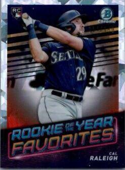 Cal Raleigh [Atomic] #ROYF-7 Prices | 2022 Bowman Rookie of the Year ...