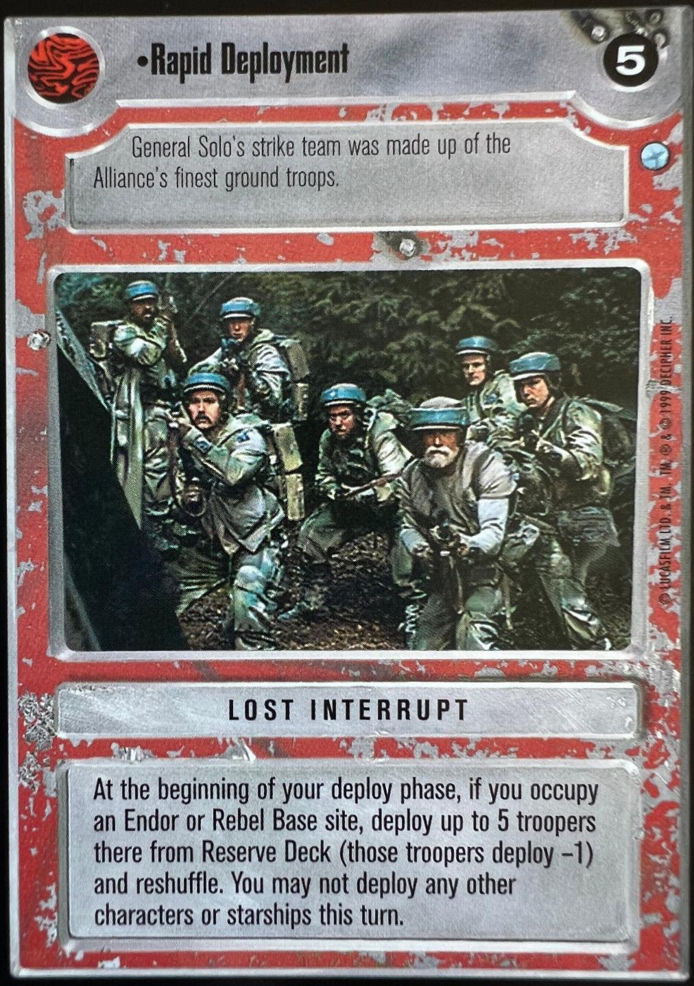 Rapid Deployment [Limited] Star Wars CCG Endor