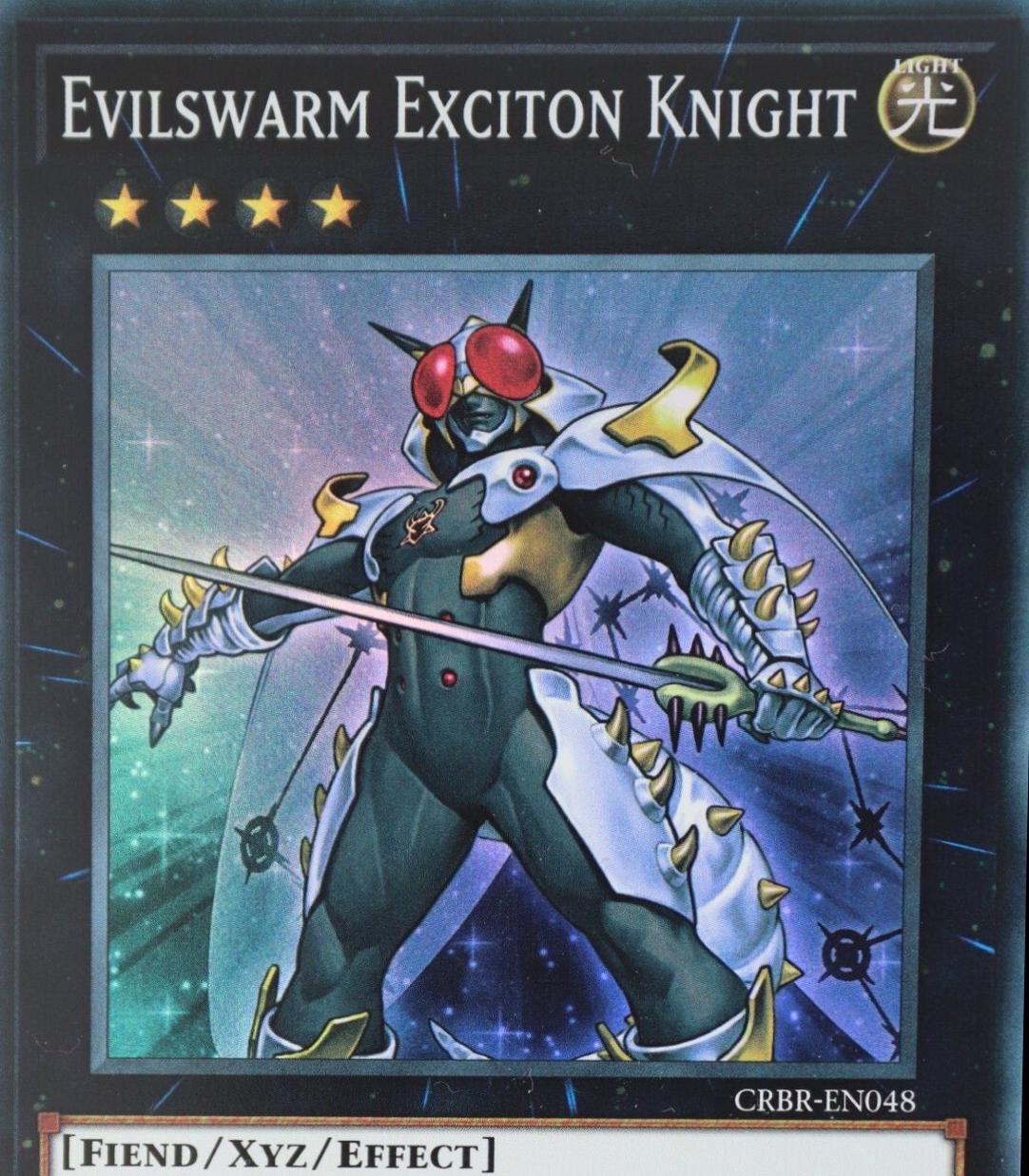 Evilswarm Exciton Knight [Super Rare] CRBR-EN048 YuGiOh Crossover Breakers