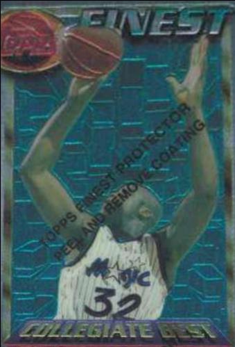 1995 cheapest Shaquille O'Neal COLLEGIATE BEST