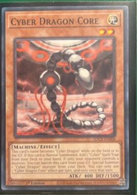 Cyber Dragon Core SDCS-EN008 YuGiOh Structure Deck: Cyber Strike