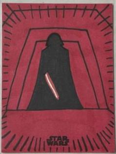 John Still Star Wars 2024 Topps Chrome Galaxy Sketch Card