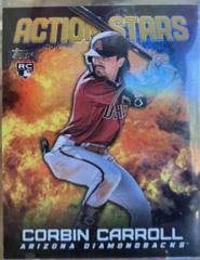 Corbin Carroll [Green] #ASC-3 Baseball Cards 2023 Topps Chrome Update Action Stars Prices