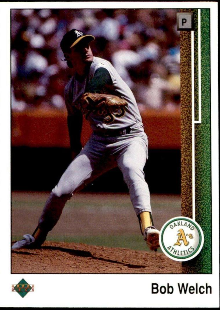Bob Welch 191 Prices 1989 Upper Deck Baseball Cards bob-welch-191-prices-1989-upper-deck-baseball-cards