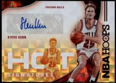 Steve Kerr [Red] #HS-SKR Basketball Cards 2021 Panini Hoops Hot Signatures Prices