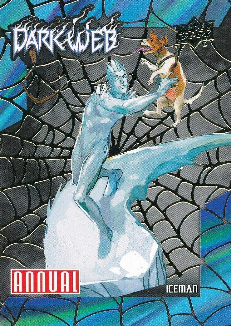 Iceman #DW-20 Marvel 2023 Upper Deck Annual Dark Web