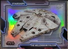 The Millennium Falcon #S-1 Star Wars 2024 Topps Chrome Starship Blueprint Prices