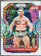 Aleksandar Rakic [White Sparkle] #16 Ufc Cards 2021 Panini Prizm UFC Prices