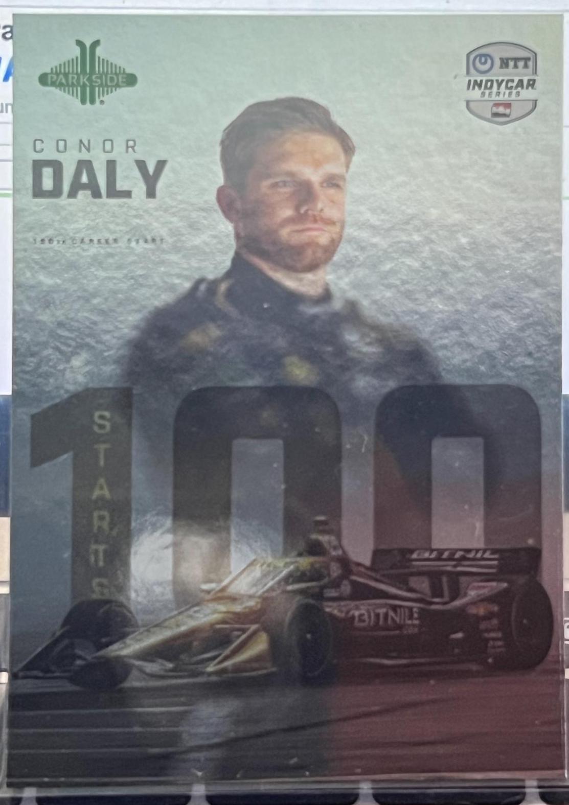 Conor Daly #MM-11 Racing Cards 2024 Parkside NTT IndyCar Marquee Moment