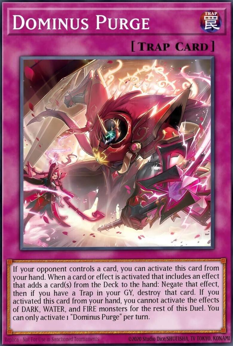 Dominus Purge INFO-EN078 YuGiOh The Infinite Forbidden