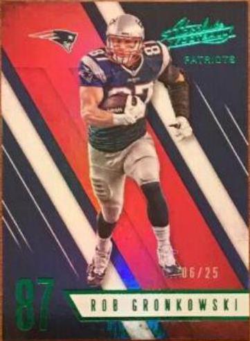 Rob Gronkowski [Spectrum Green] #44 Football Cards 2016 Panini Absolute