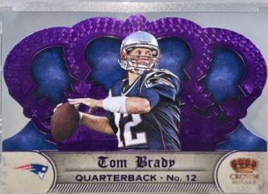 Tom Brady [Purple] #52 Football Cards 2012 Panini Crown Royale