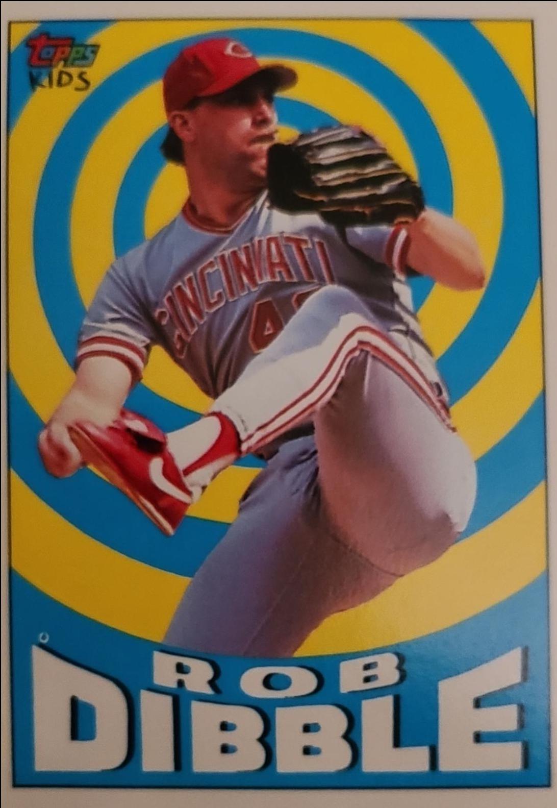 Ron Dibble #40 Baseball Cards 1992 Topps Kids