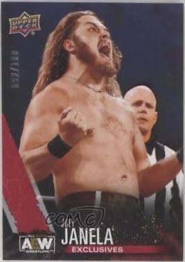 Joey Janela [Exclusive] #12 Wrestling Cards 2021 Upper Deck AEW