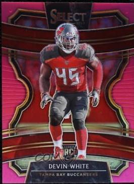 Devin White [Pink Prizm] #55 Football Cards 2019 Panini Select