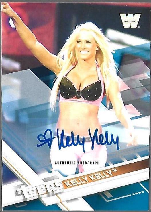 Kelly Kelly [Autograph] #97 Wrestling Cards 2017 Topps WWE