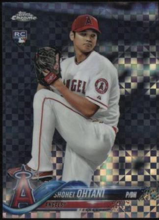 Shohei Ohtani [Pitching XFractor] #150 Baseball Cards 2018 Topps Chrome