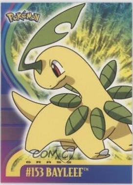 Bayleef #153 Pokemon 2001 Topps Johto