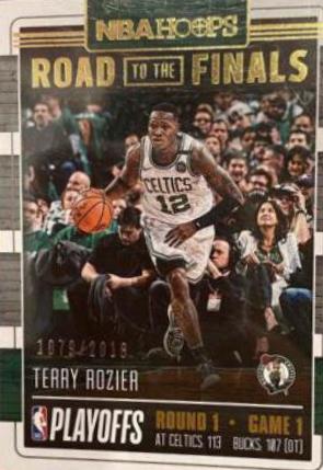 Terry Rozier #44 Basketball Cards 2018 Panini Hoops Road to the Finals