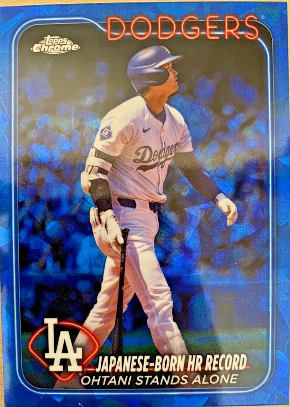 Shohei Ohtani USCS123 Prices 2024 Topps Chrome Sapphire Update