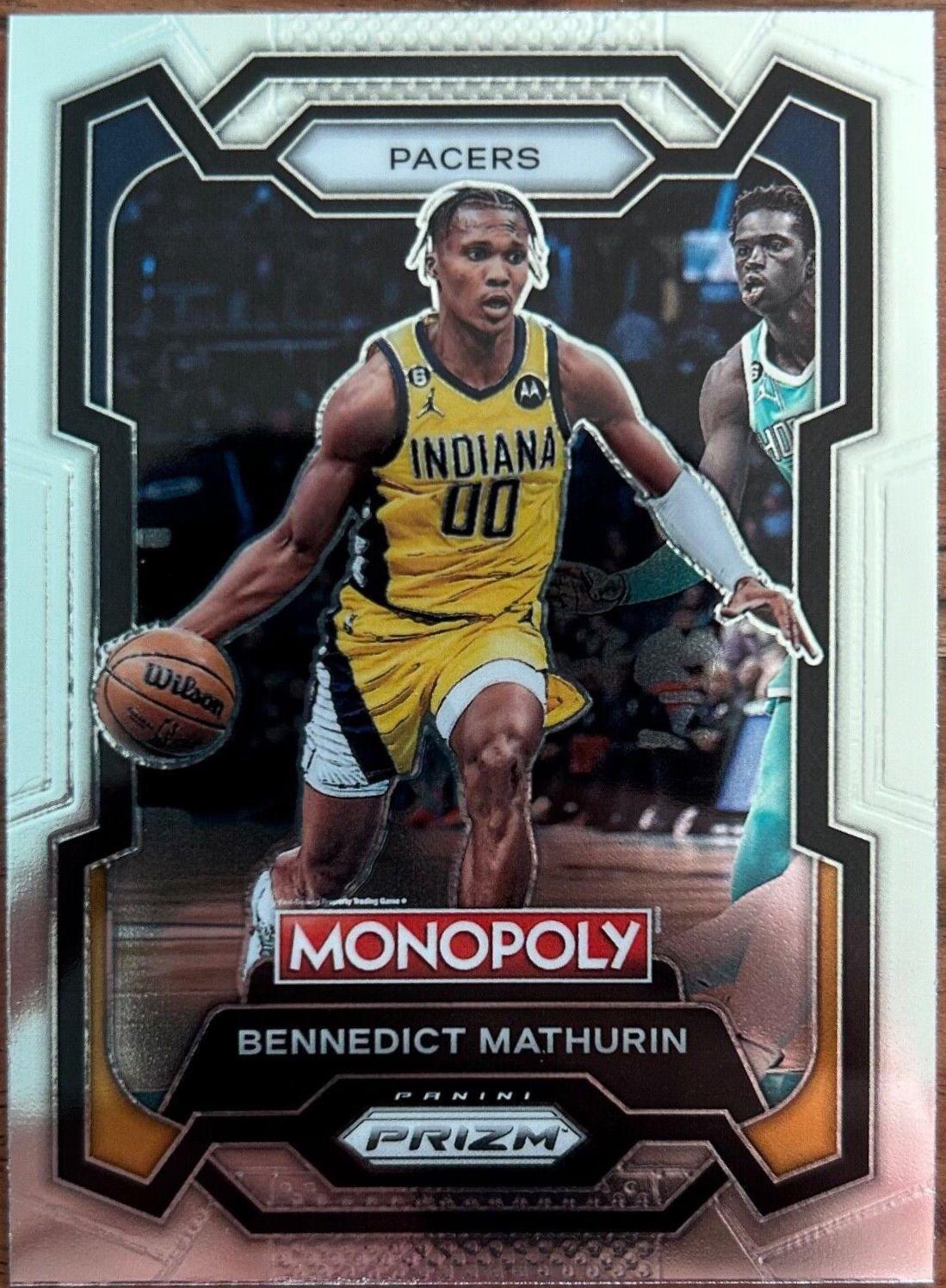 Bennedict Mathurin 35 Prices 2023 Panini Prizm Monopoly Basketball