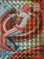 George Pickens [Red] #22 Football Cards 2022 Panini Chronicles Draft Picks Spectra Prices