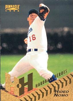 Hideo Nomo #256 Baseball Cards 1996 Pinnacle