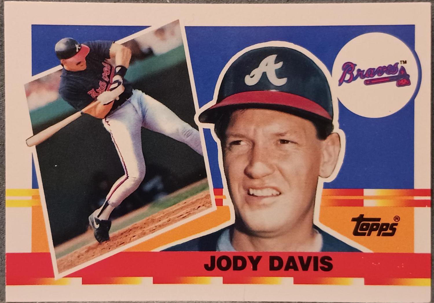 Jody Davis #26 Baseball Cards 1990 Topps Big Baseball