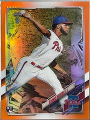 Adonis Medina [Orange Refractor] #120 Baseball Cards 2021 Topps Chrome Ben Baller Prices