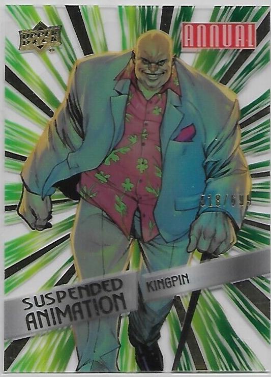 Kingpin #10 Marvel 2023 Upper Deck Annual Suspended Animation