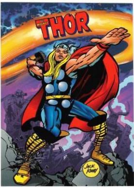 Thor #JK6 Marvel 1998 The Silver Age Tribute to Jack Kirby