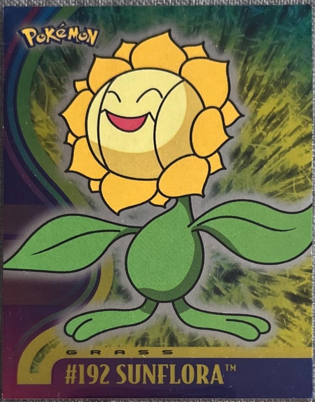 Sunflora [Holo] #192 Pokemon 2001 Topps Johto