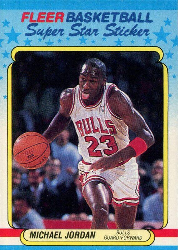 1988 Fleer Jordan All-Star top PSA 3.5