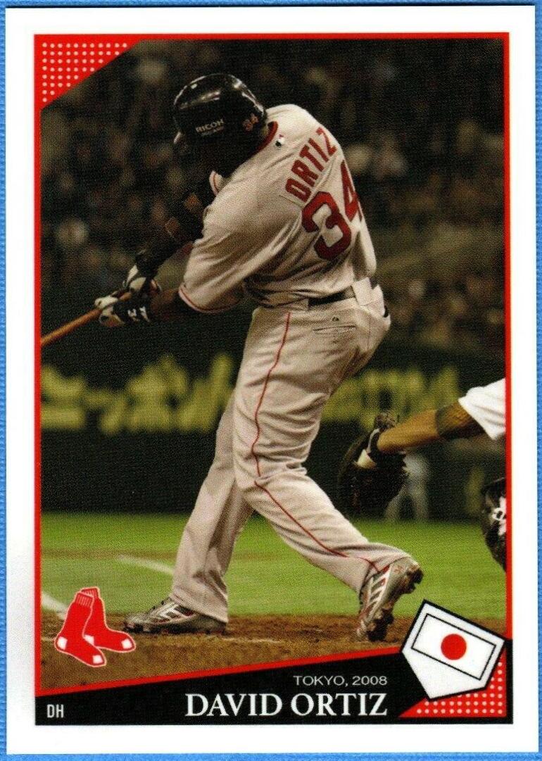 David Ortiz #74 Baseball Cards 2018 Topps Throwback Thursday