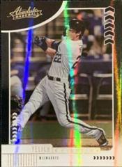 Christian Yelich [Spectrum Gold] #20 Baseball Cards 2020 Panini Absolute Prices