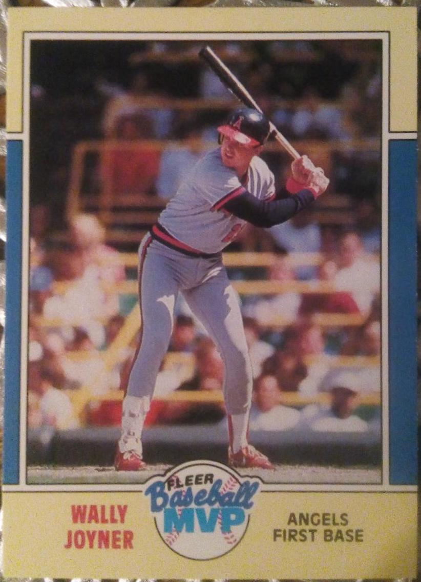 Wally Joyner #20 Baseball Cards 1988 Fleer MVP