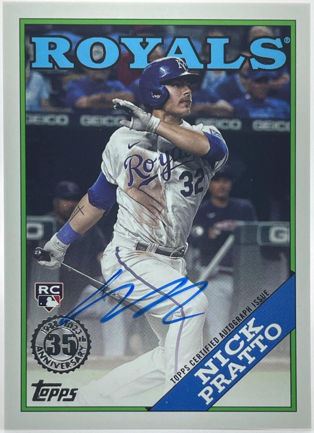 Nick Pratto shops Auto Card