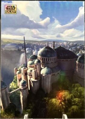 Theed Palace #AN-4 Star Wars 2024 Topps Chrome Galaxy Art of Naboo