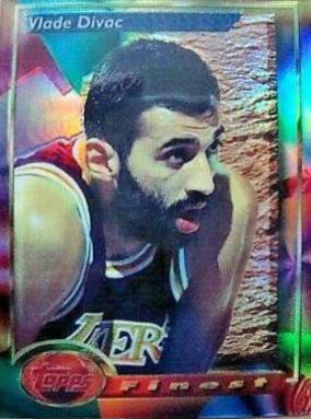 Vlade Divac [Refractor] #197 Basketball Cards 1993 Finest