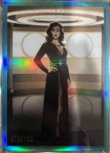 Jyn Erso [Aqua Refractor] #19 Star Wars 2023 Topps Chrome