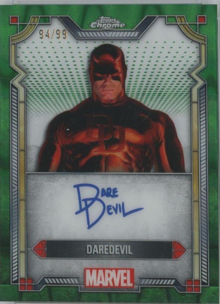 Daredevil #MI-1 Marvel 2024 Topps Chrome Character Autograph