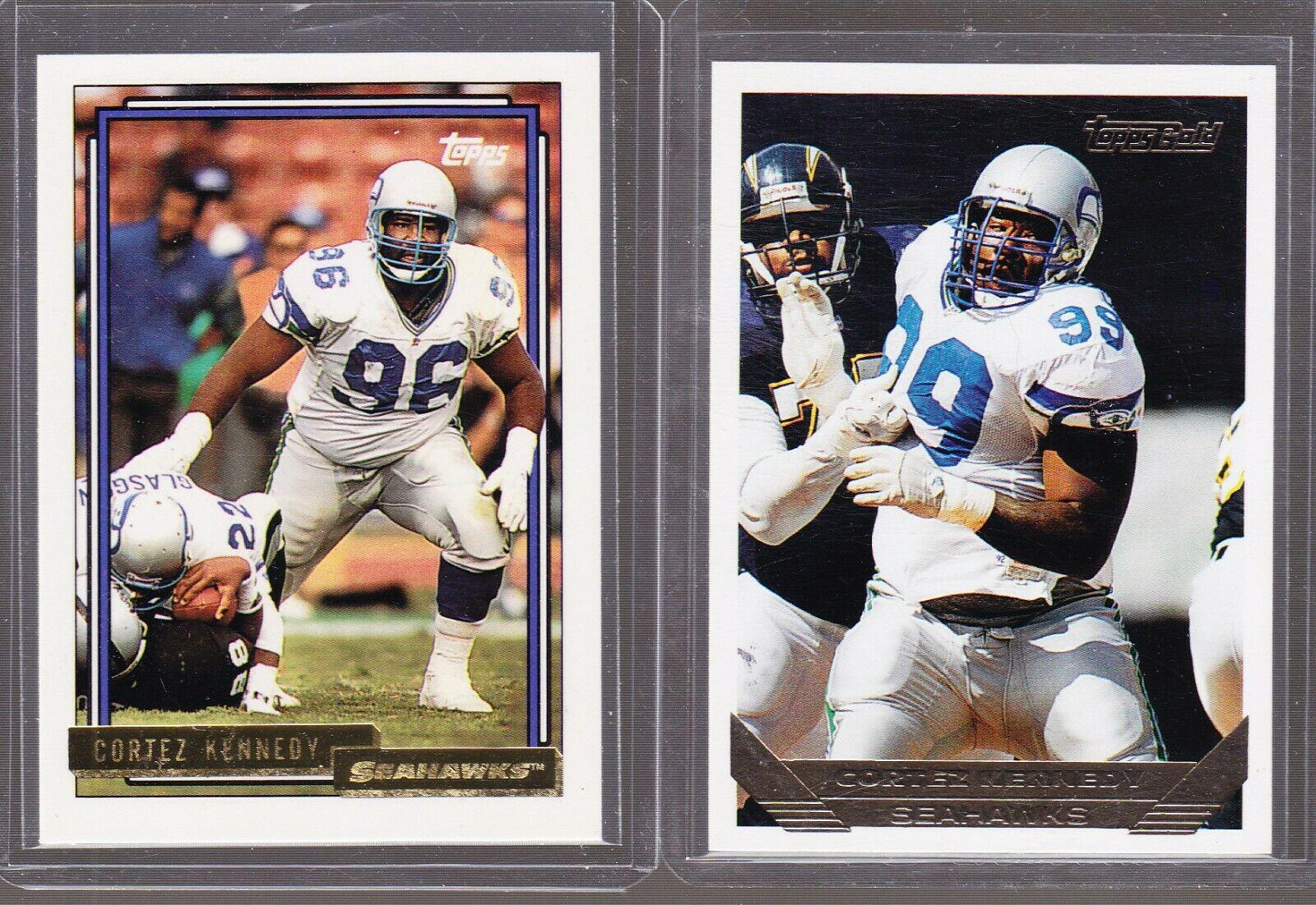 Cortez Kennedy #8 Football Cards 1992 Topps Gold