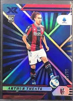 Arthur Theate [Blue] #111 Soccer Cards 2021 Panini Chronicles Serie A