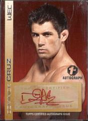 Dominick Cruz [Red] #FA-DC Ufc Cards 2011 Topps UFC Title Shot Autographs Prices